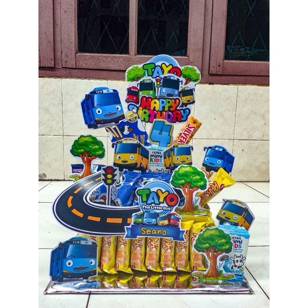 snack tower bebas request karakter