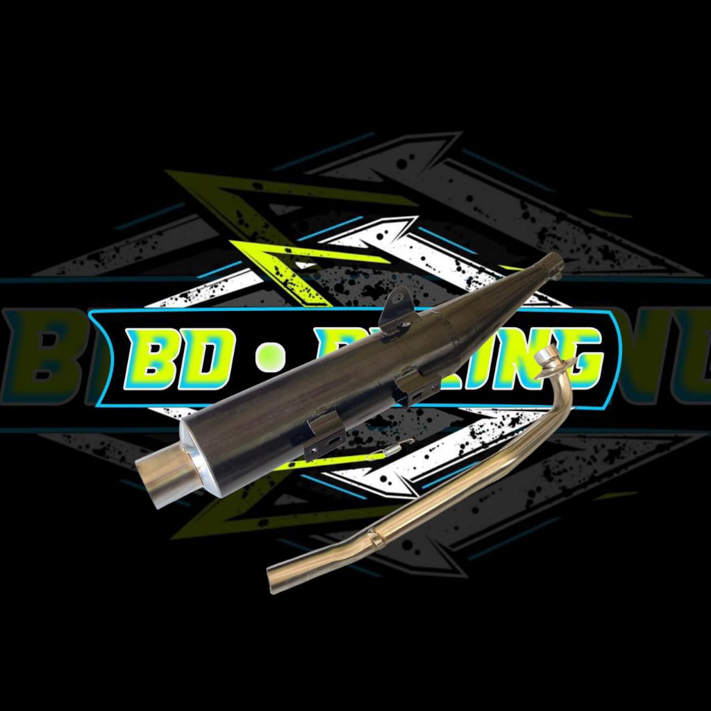 Knalpot standar racing supra x125 PNP Astrea grand Jupiter Vega r smash blade Blitz Supra fit lama