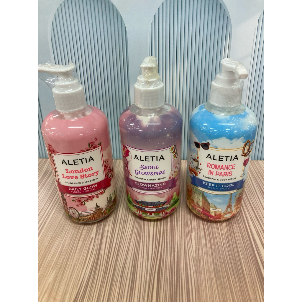 aletia fragrance body serum