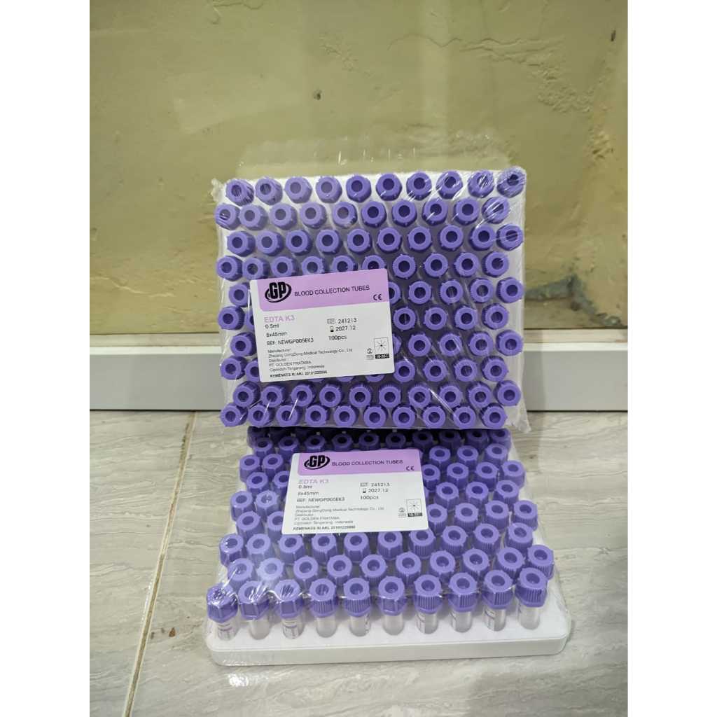 Tabung EDTA 0,5 ml micro tube