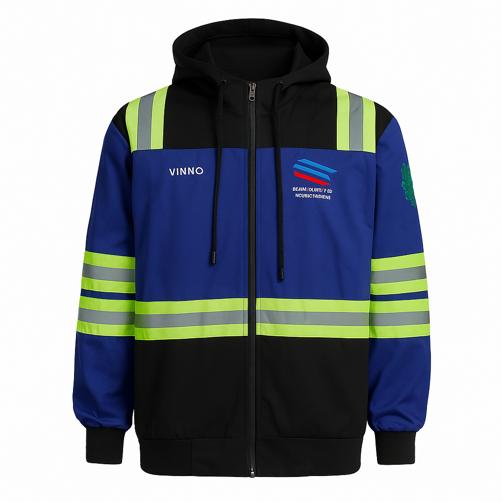 Jaket Wearpack Pakaian Kerja Seragam Proyek wearpack atasan kemeja lengan panjang custom Bordir