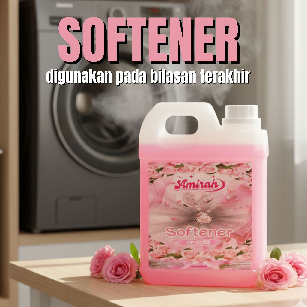 Softener Pewangi Pelembut Pakaian Laundry Refill Harum Wangi Tahan Lama