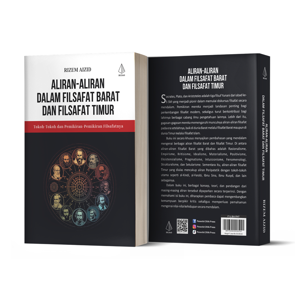 Buku Aliran-Aliran dalam Filsafat Barat dan Filsafat Timur - Rizem Aizid - Filsafat