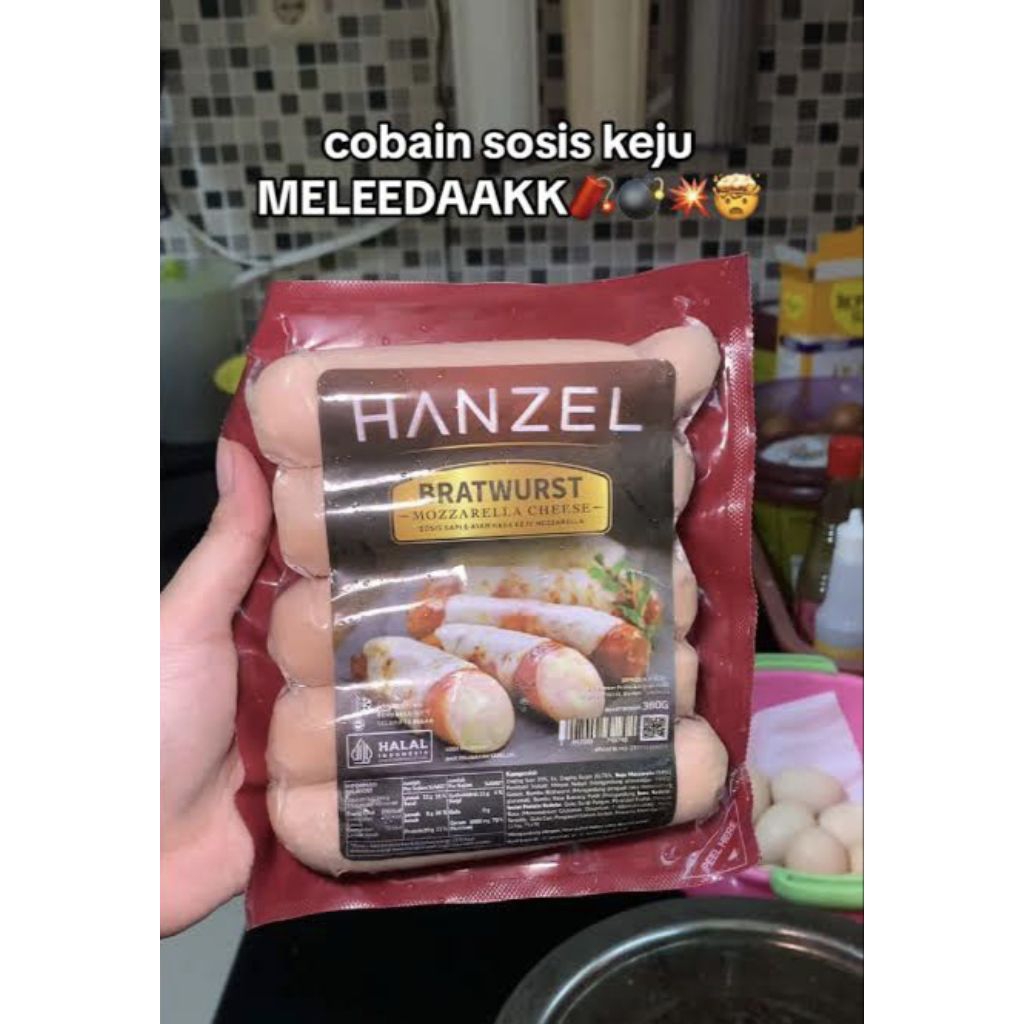 Sosis Keju Hanzel VIRAL isi 5pcs besar