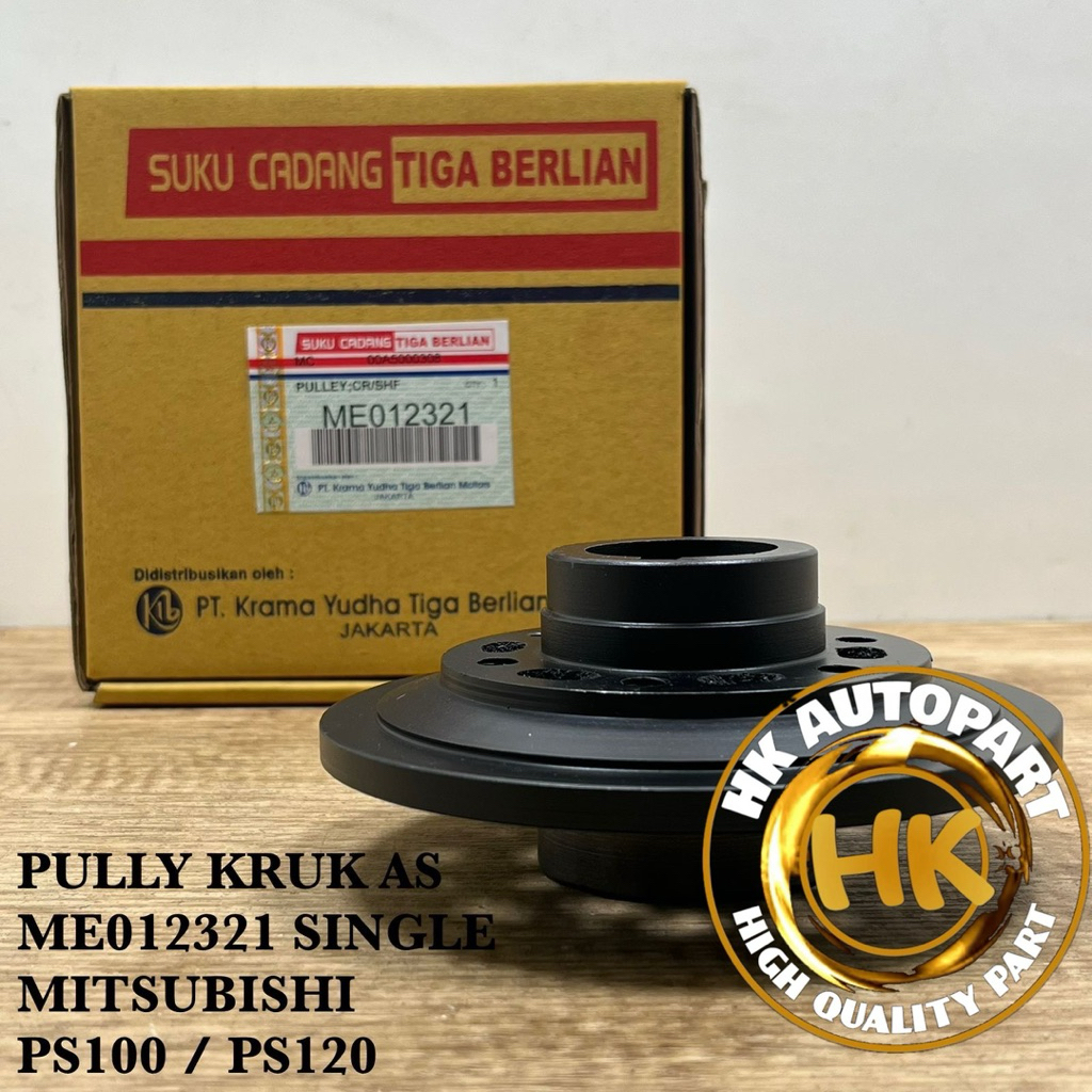 PULY PULLY CRANKSHAFT KRUK AS SINGLE MITSUBISHI PS100 PS120 PS 100 120 TURBO CANTER ME012321 PULI PU