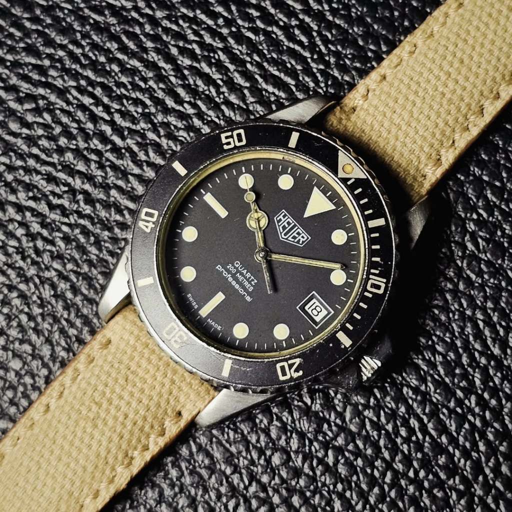 ULTRA RARE "Pre-Tag" Heuer Leonidas 1000 True Diver