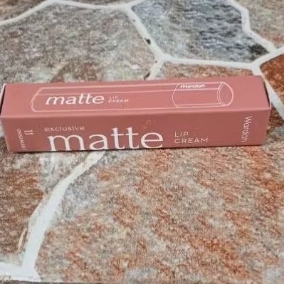 CLEARANCE SALE - Wardah Lip Cream Exclusive Matte 11 Oh So Nude Highly Pigmented - Lipstik Lipcream 