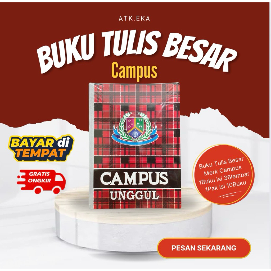 BIG BOSS Buku Tulis Besar Grosir Murah