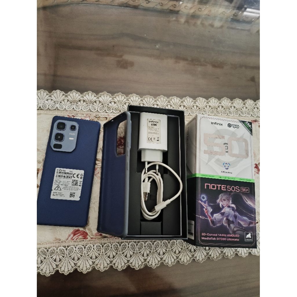 Infinix note 50s 5g 8/256 second