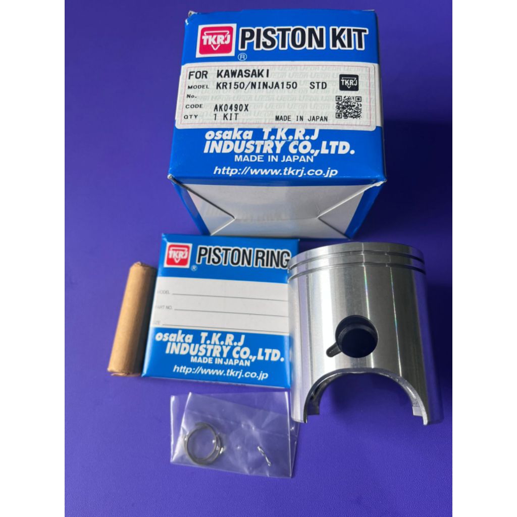 Pistonn TKRJ NINJA Standar SET RING Merk TKRJ Made IN JAPAN
