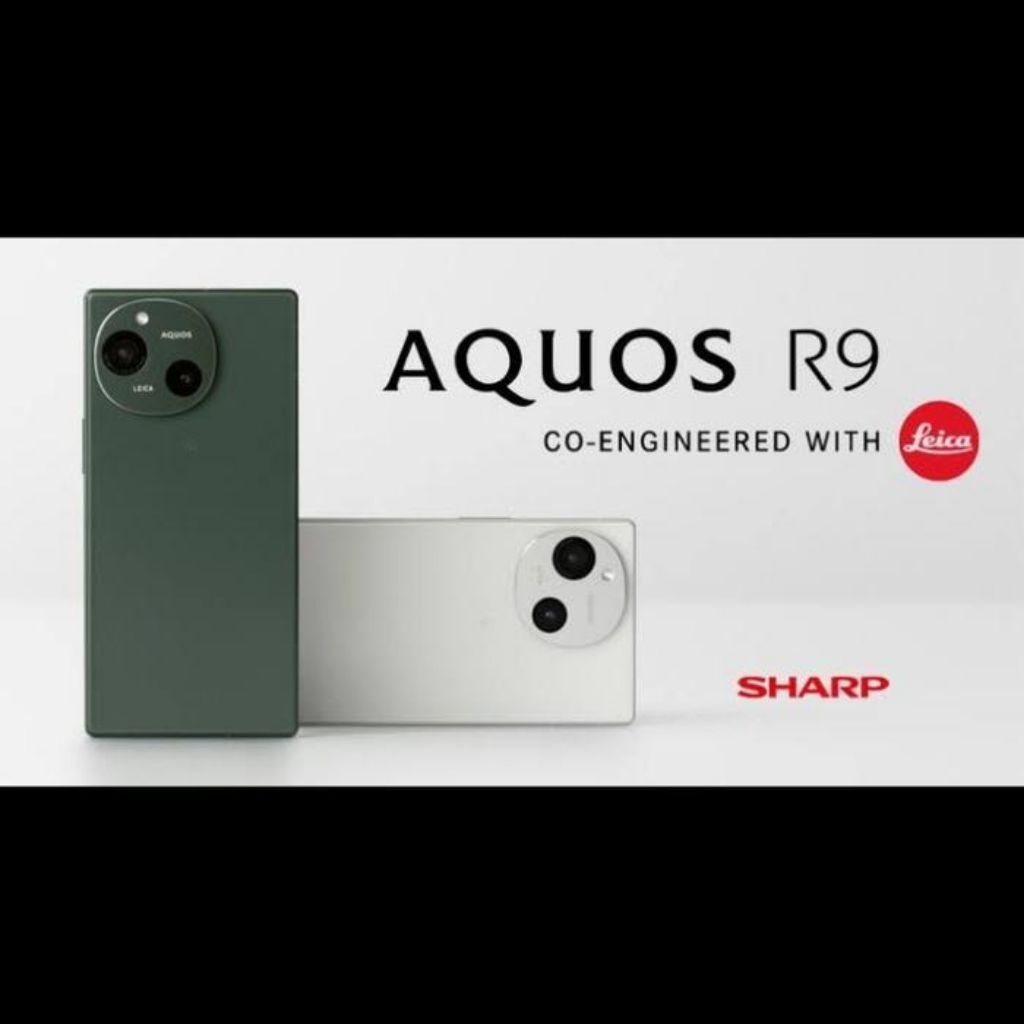 Sharp R9 12+9/256 White 5G Anti air hp jepang