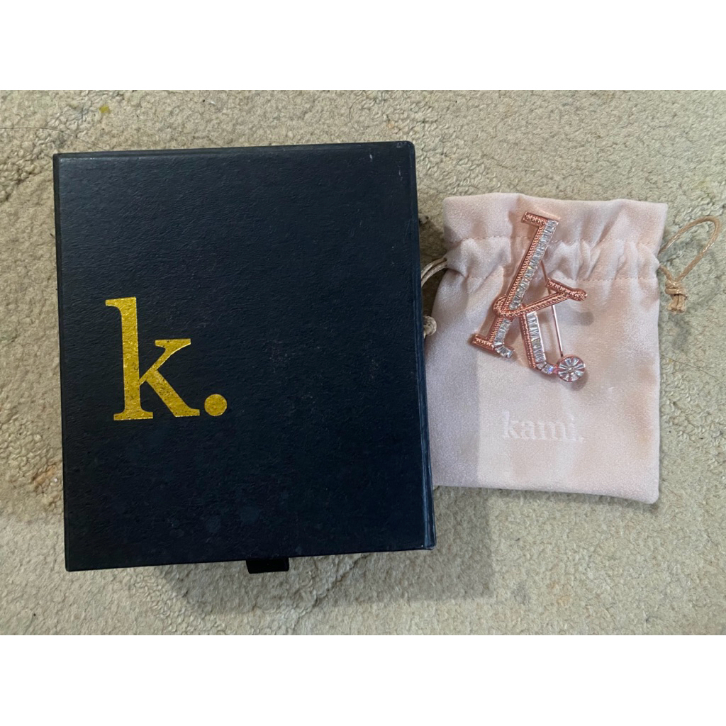 SALE BROOCH BROSS KAMI IDEA KAMIIDEA ROSEGOLD