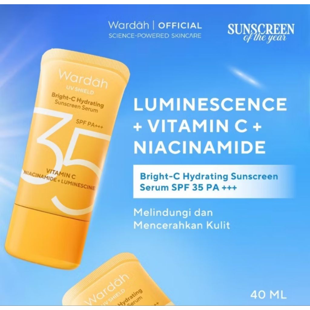 WARDAH UV SHIELD SUNSCREEN  SERUM SPF 35 PA+++ (40ml)