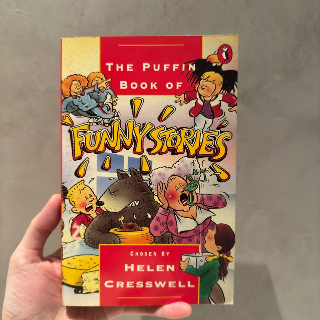 The Puffin Book of Funny Stories - preloved english book children young reader