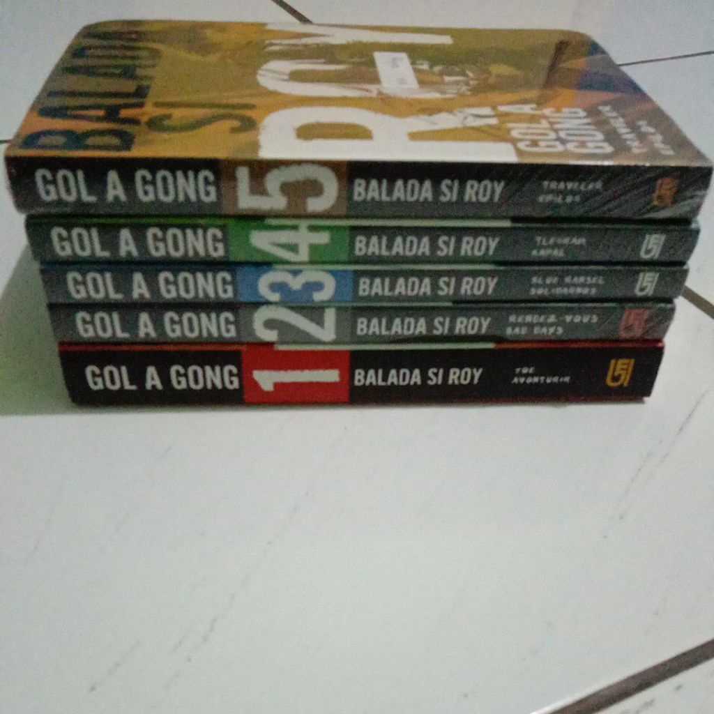BUKU BALADA SI ROY GOLA GONG