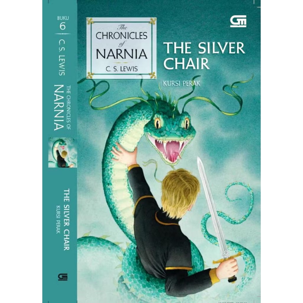 THE CHRONICLES OF NARNIA #6 THE SILVER CHAIR by CS Lewis