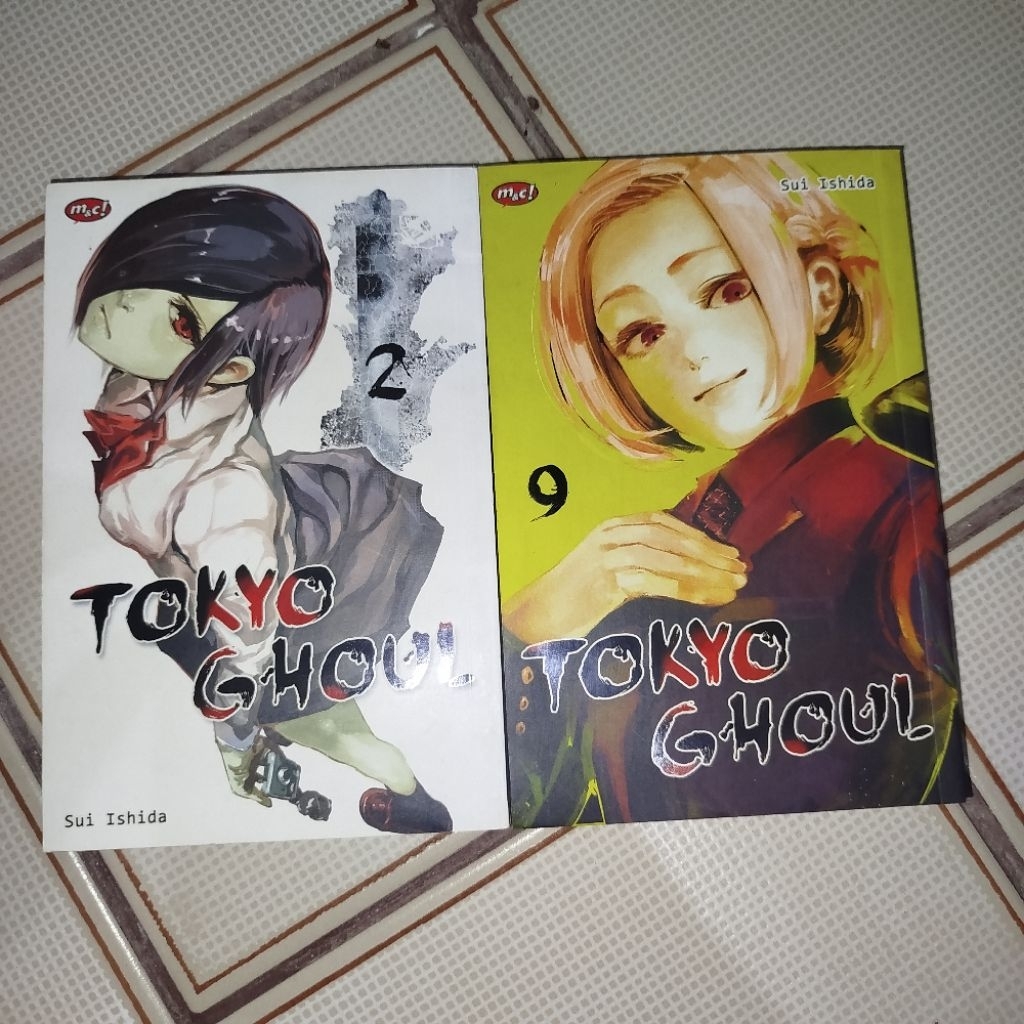 Komik Tokyo Ghoul vol 2 9 kolpri cetakan lama