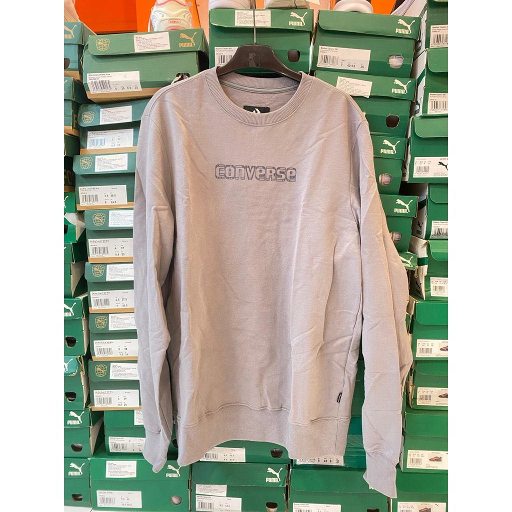 Crewneck Converse Original Resmi Pt Map