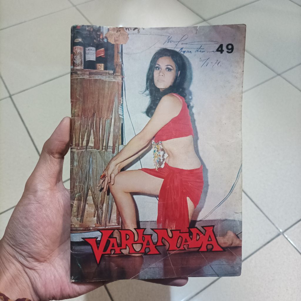 Vintage Original Majalah Varianada Pria Era 70 an