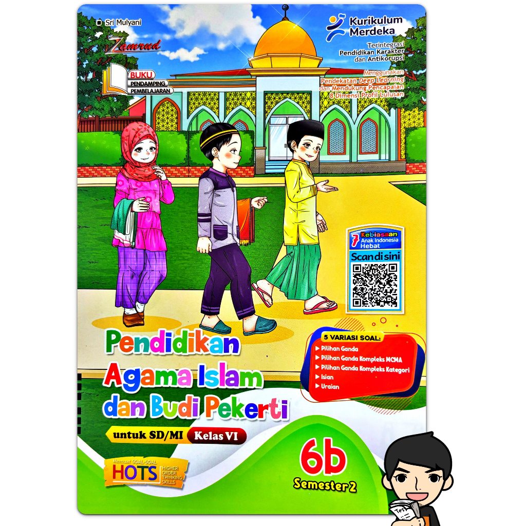 BUKU LKS PENDIDIKAN AGAMA ISLAM DAN BUDI PEKERTI PAI SD KELAS 6 SEMESTER 2 2025-2026 KURIKULUM MERDE