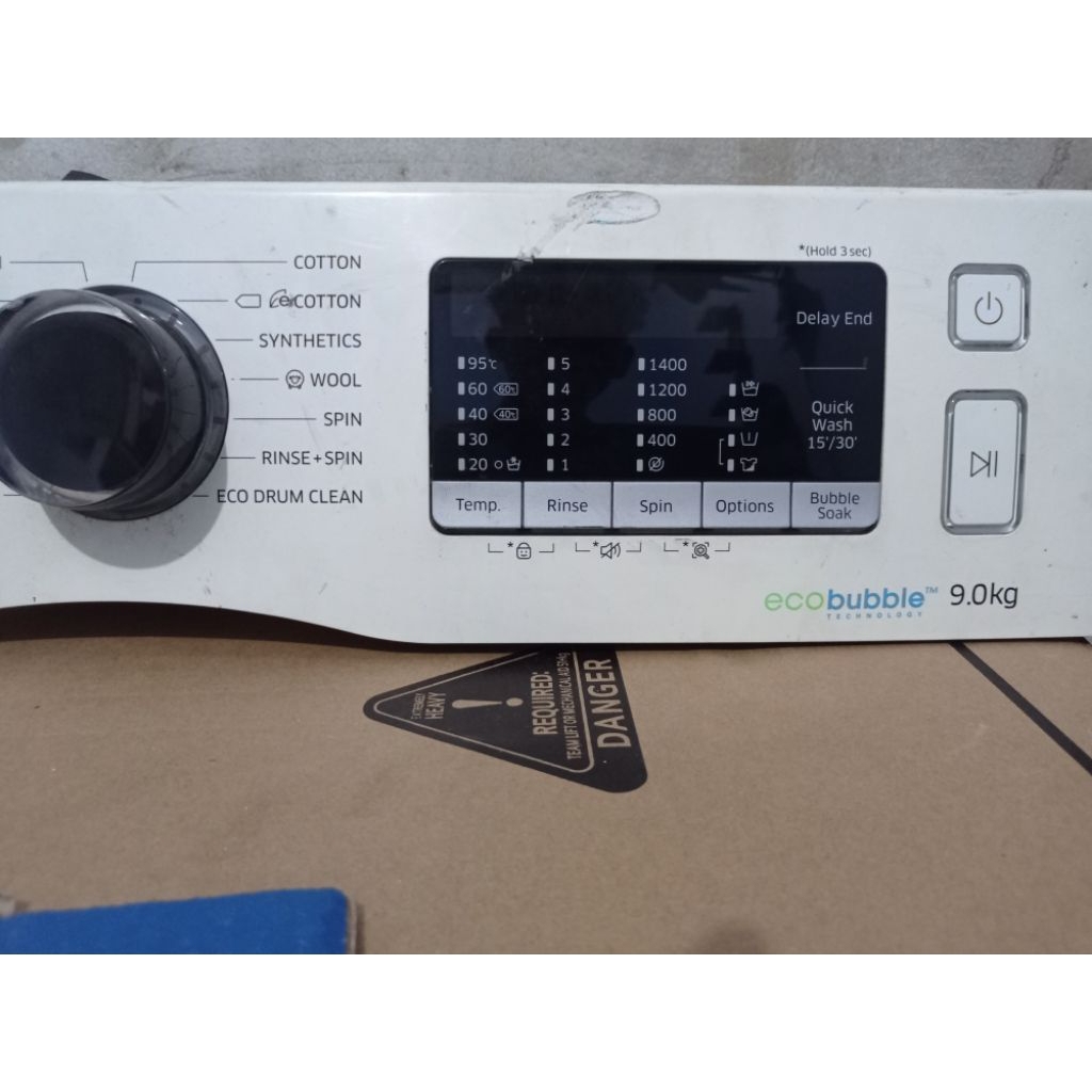 modul mesin cuci samsung eco bubble 9kg