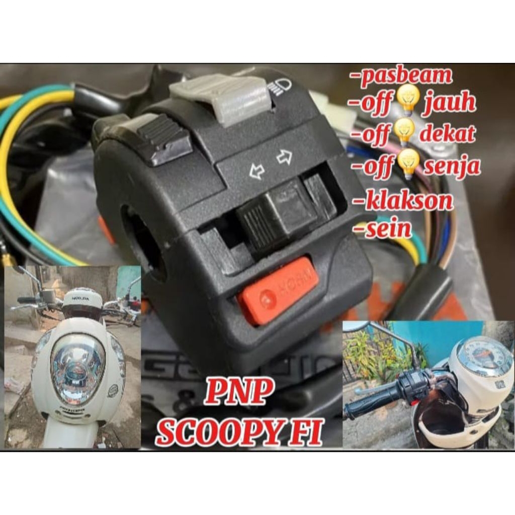 Saklar kiri Vixion old PNP SCOOPY fi NMAX old