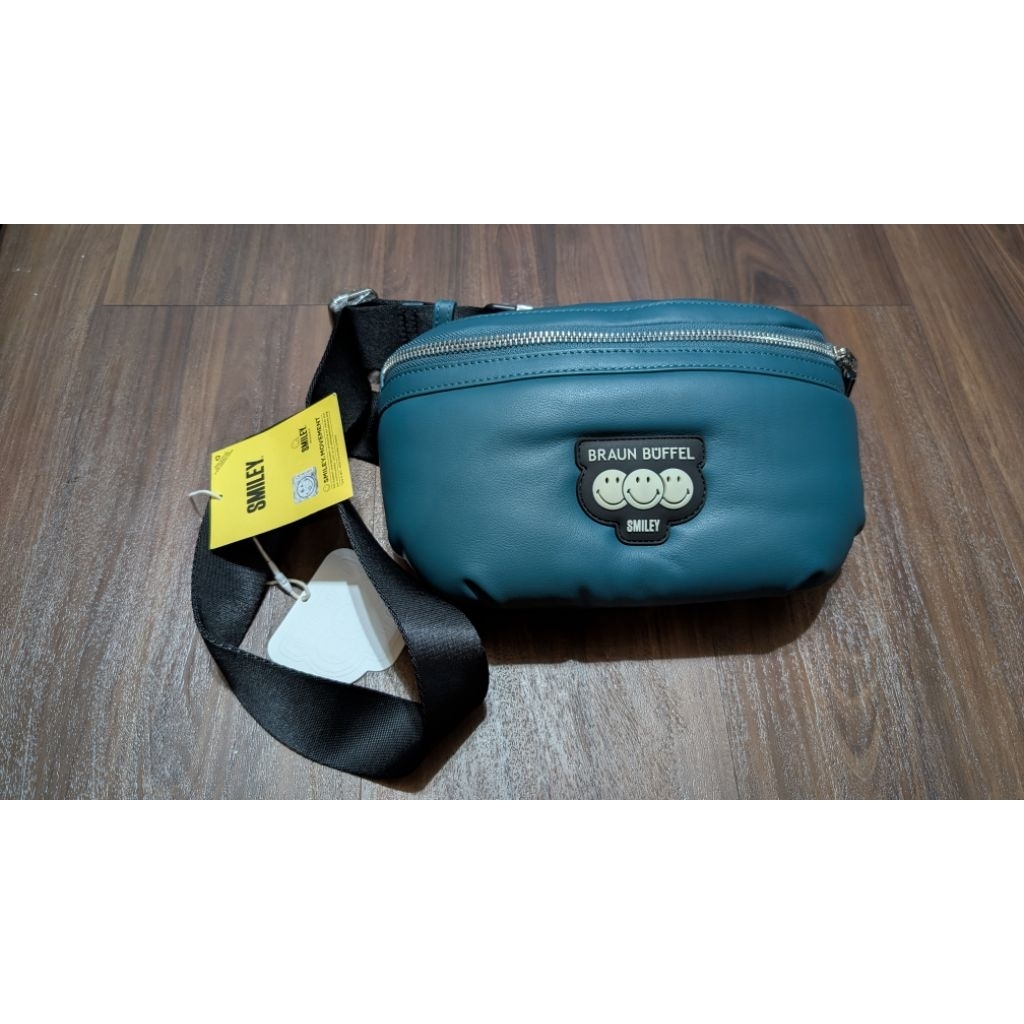 Tas Braun Buffel smiley Selempang Pria Slingbag original