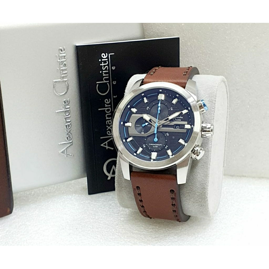 Jam Tangan Pria AC original terbaru Tali kulit Jam Tangan Pria AC original