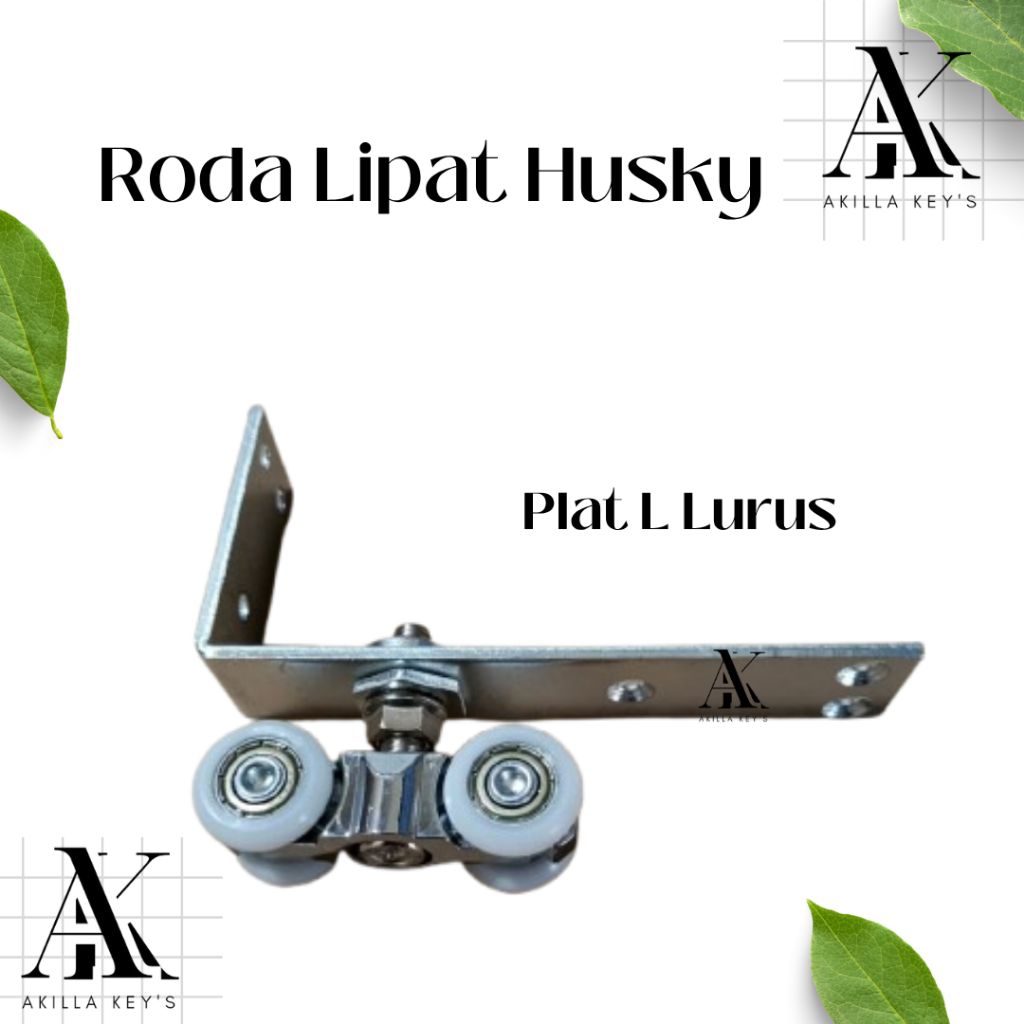 RODA PINTU LIPAT HUSKY PLAT L LURUS PINTU LIPAT RODA ATAS