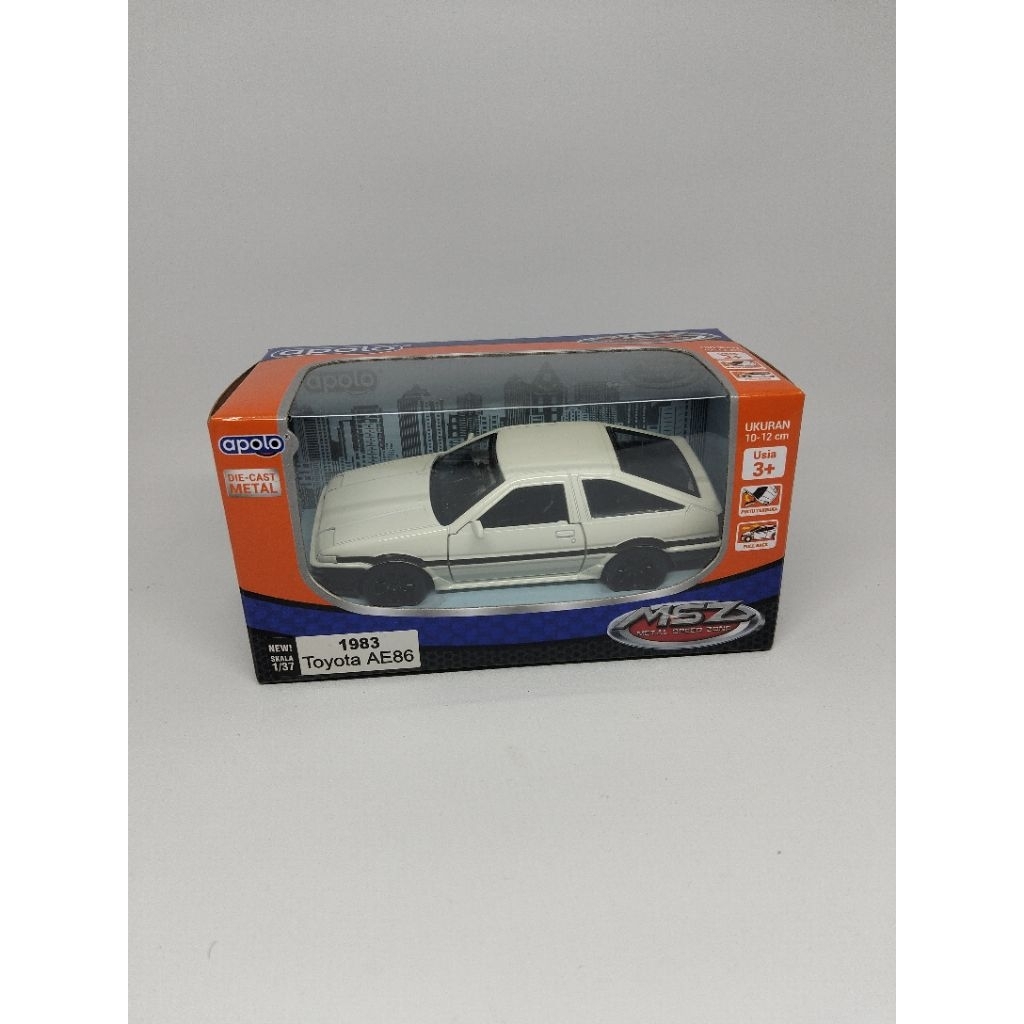 Apolo MSZ 1983 Toyota AE86 Warna Cream Susu