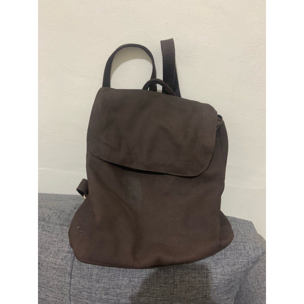 tas ransel preloved kulit asli