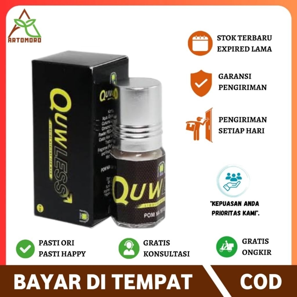 Quwless Nasa Original Minyak Oles Pijat Urut Khusus Pria