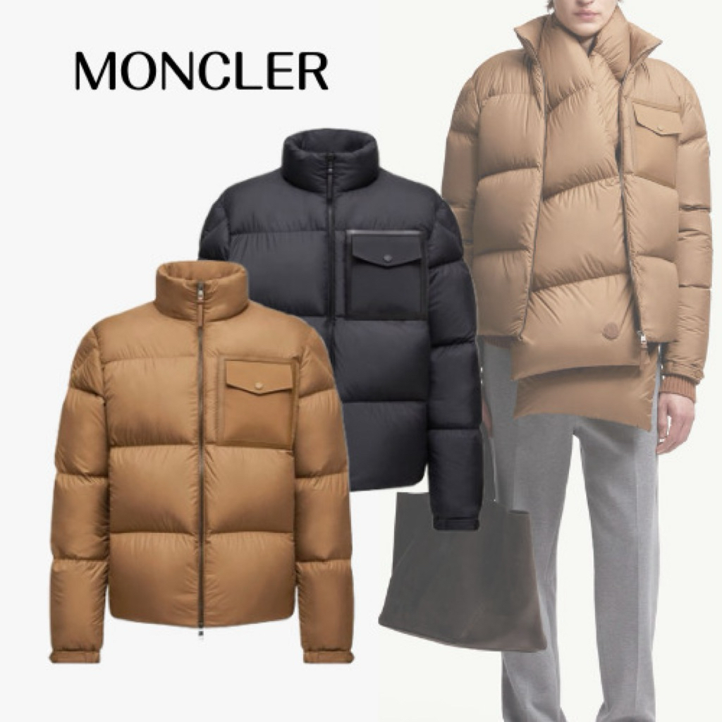 Mon chinon quilted short down jacket