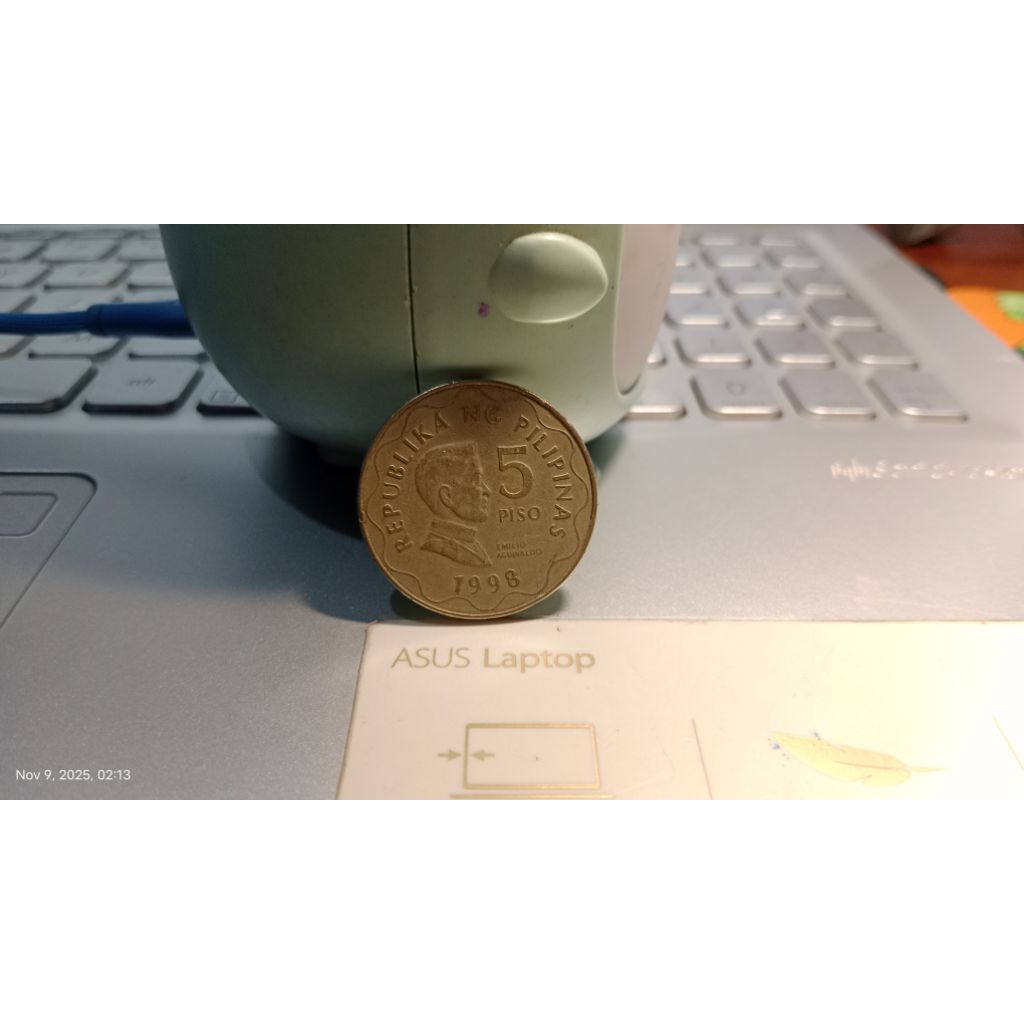 Uang Koin Peso Filipina || 5 Peso