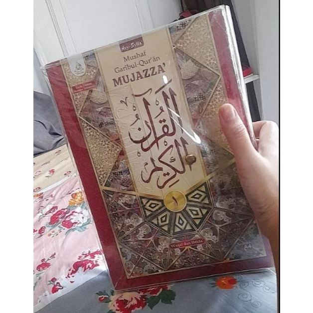 Al Quran Per Juz Besar A4 LANSIA / Quran Besar Garibul Mujazza Asy Syifa / AlQuran Jumbo Lansia
