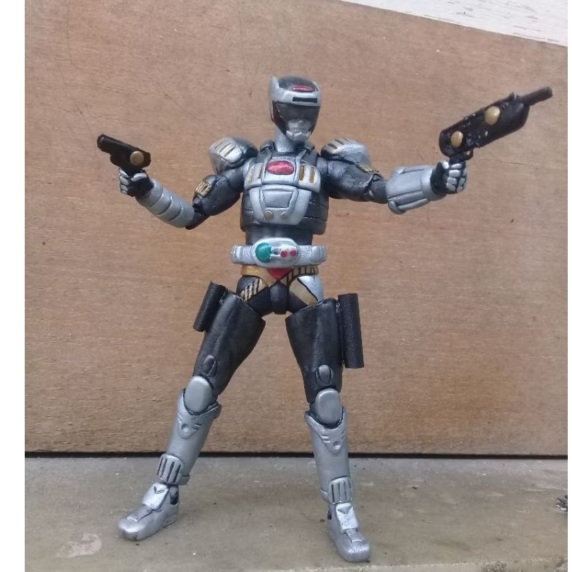 custom action figure shf gun Gibson # super Sentai metal Hero Kamen rider janperson winspector 1/12 