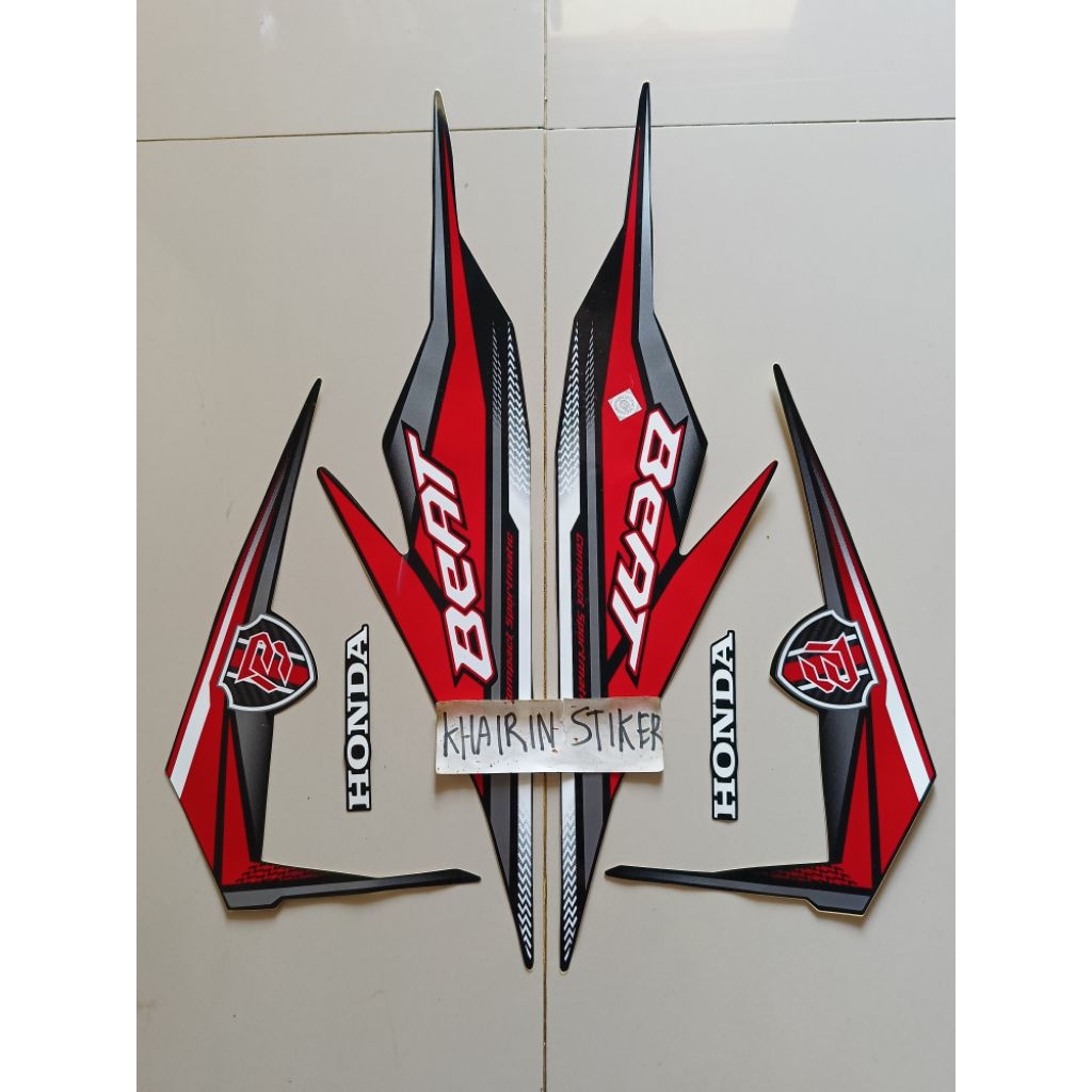 Striping beat 2019 hitam original