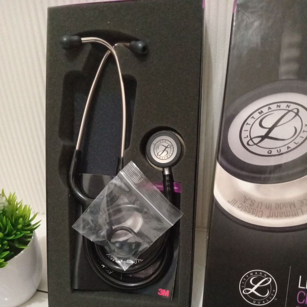 3M Littmann stetoscope classic III Black/Littmann Stetoscope Original/Littmann Classic Stethoscope/L