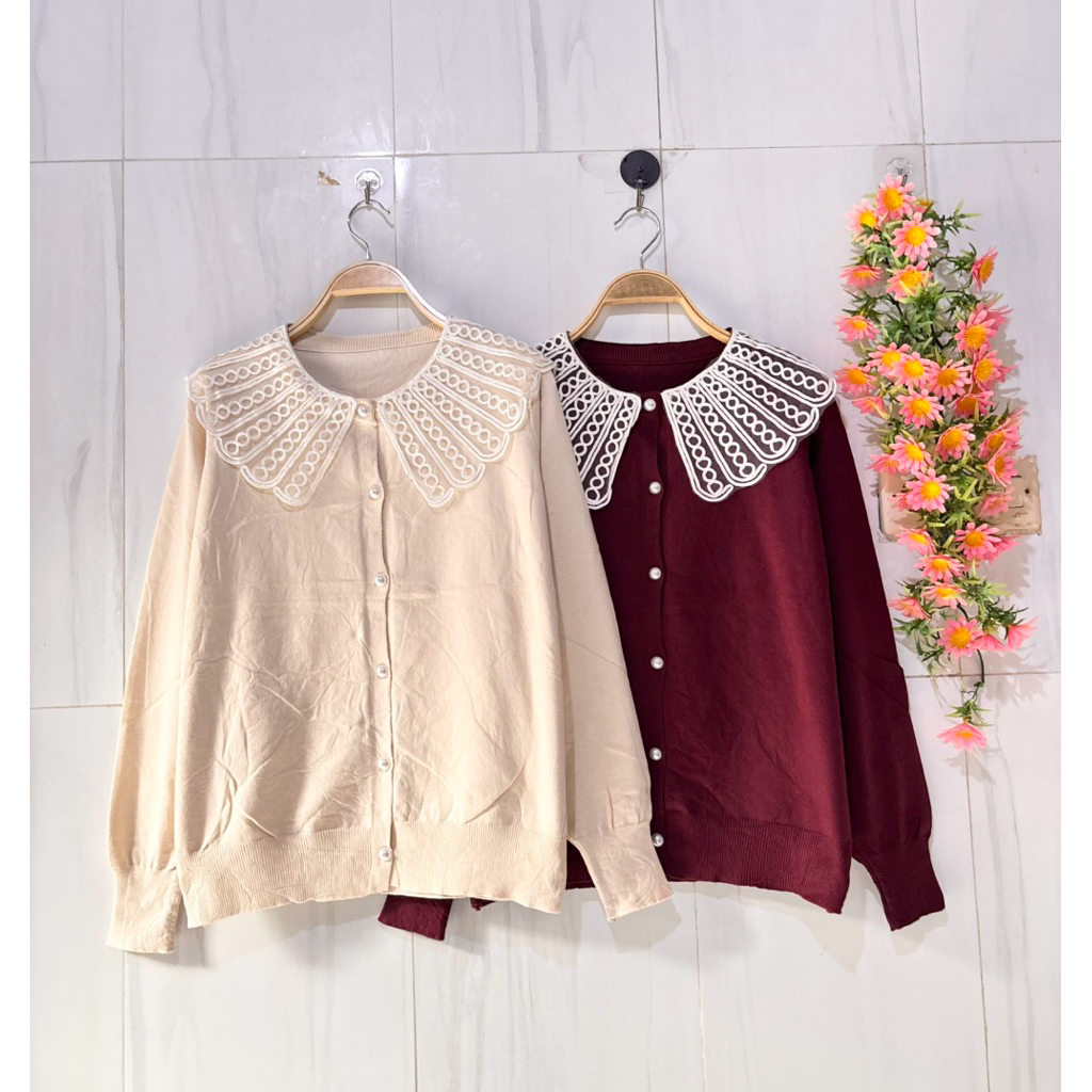 outer wanita rajut import cardi rajut import atasan wanita rajut import premium atasan rajut awan pr