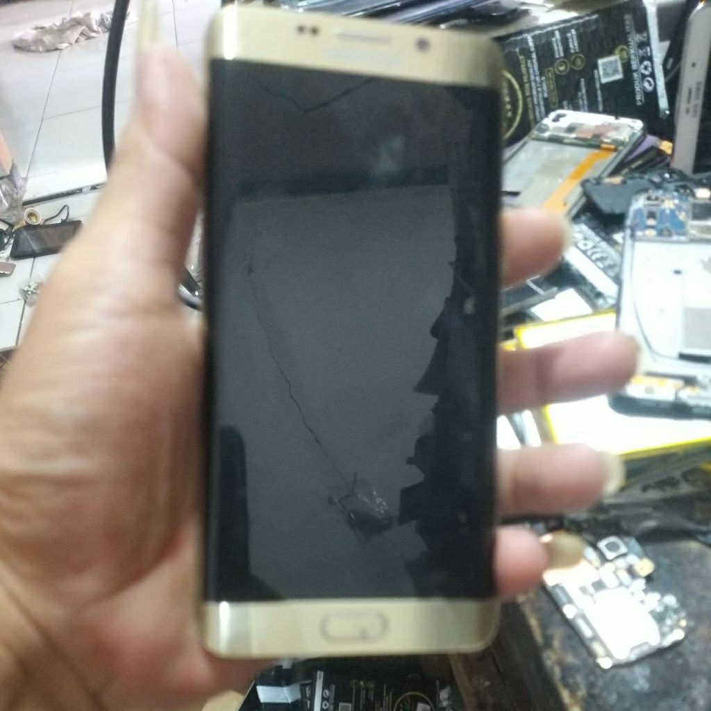 lcd samsung s6 edge plus