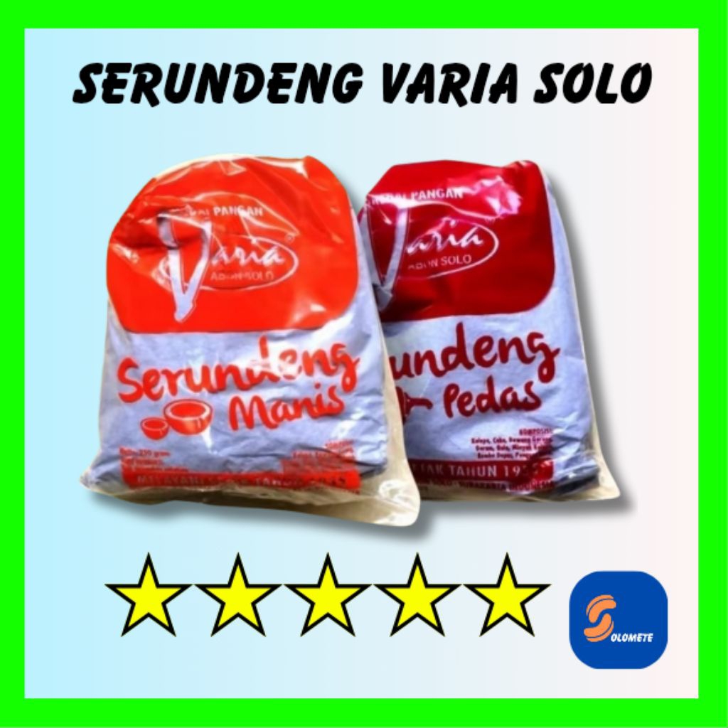Serundeng Varia Solo - Srundeng Varia Solo