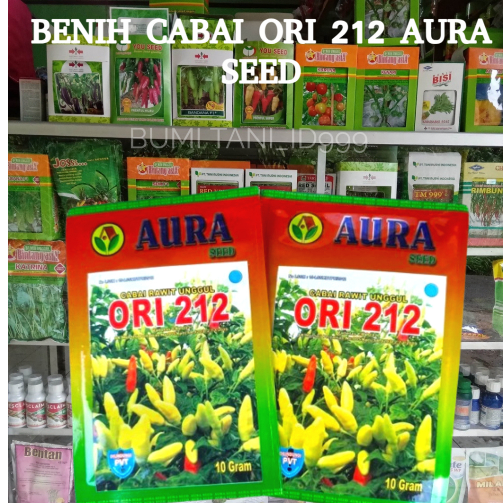 PROMO TERLARIS Benih Cabe Rawit ORI 212 / Benih Cabe Ori 212 Original