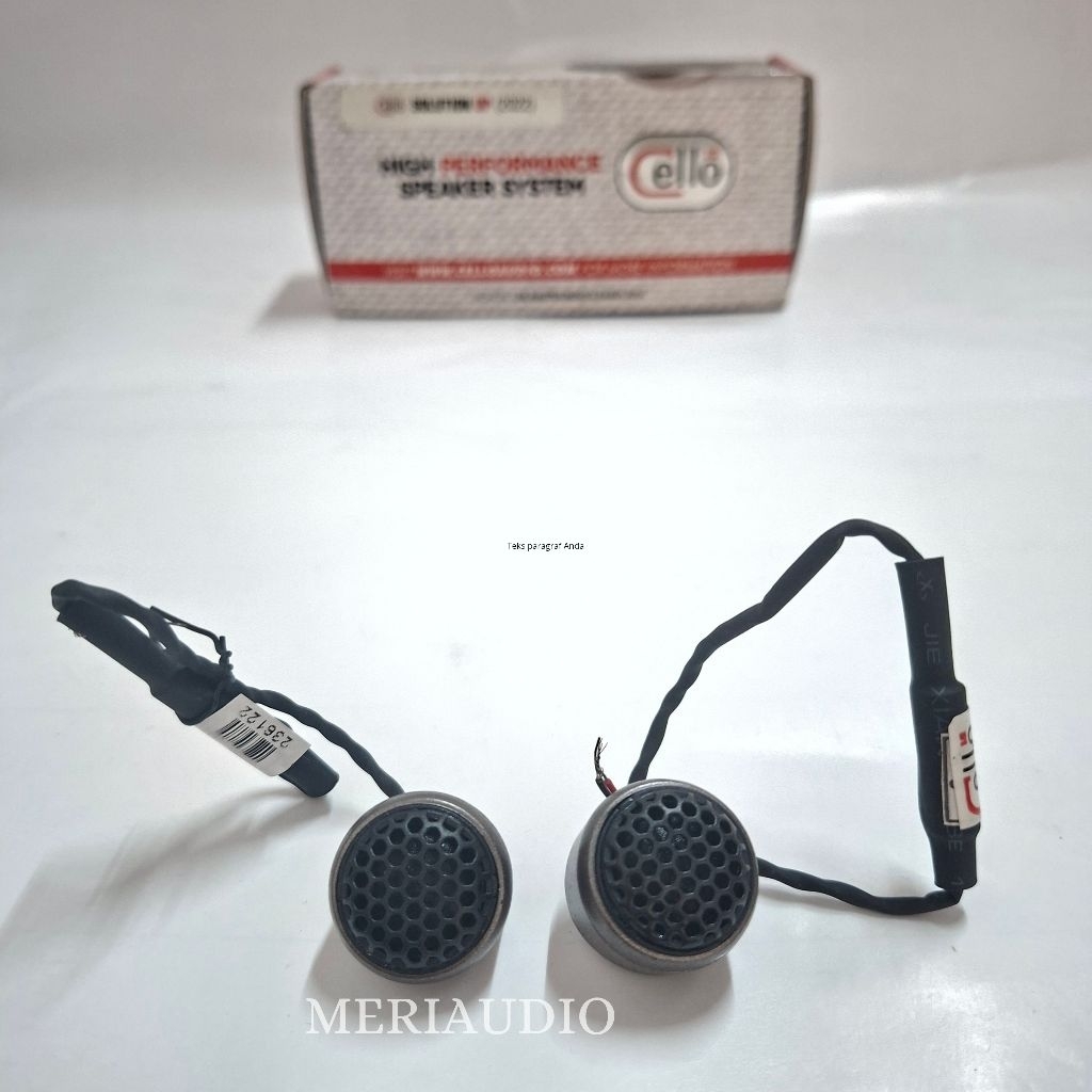 Tweeter Cello Solution Up High Performance Speaker System Cello Tweeter Solution Up