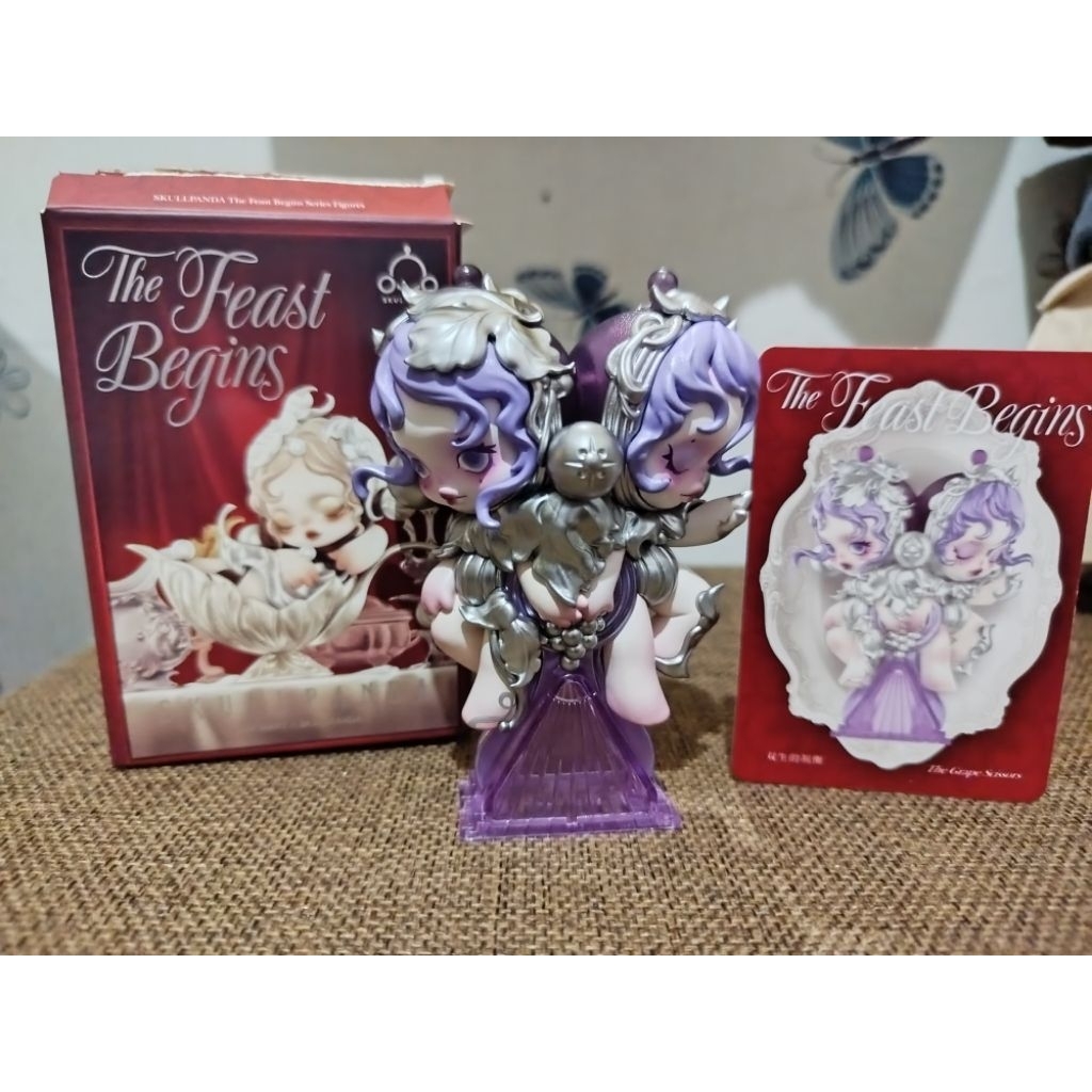 SKULLPANDA FLUTTERSHY WANDERER TUNE THE TRUST NANCY DONGFANG VERMILION QILIN DEER SUZAKU FIGURE LUCU