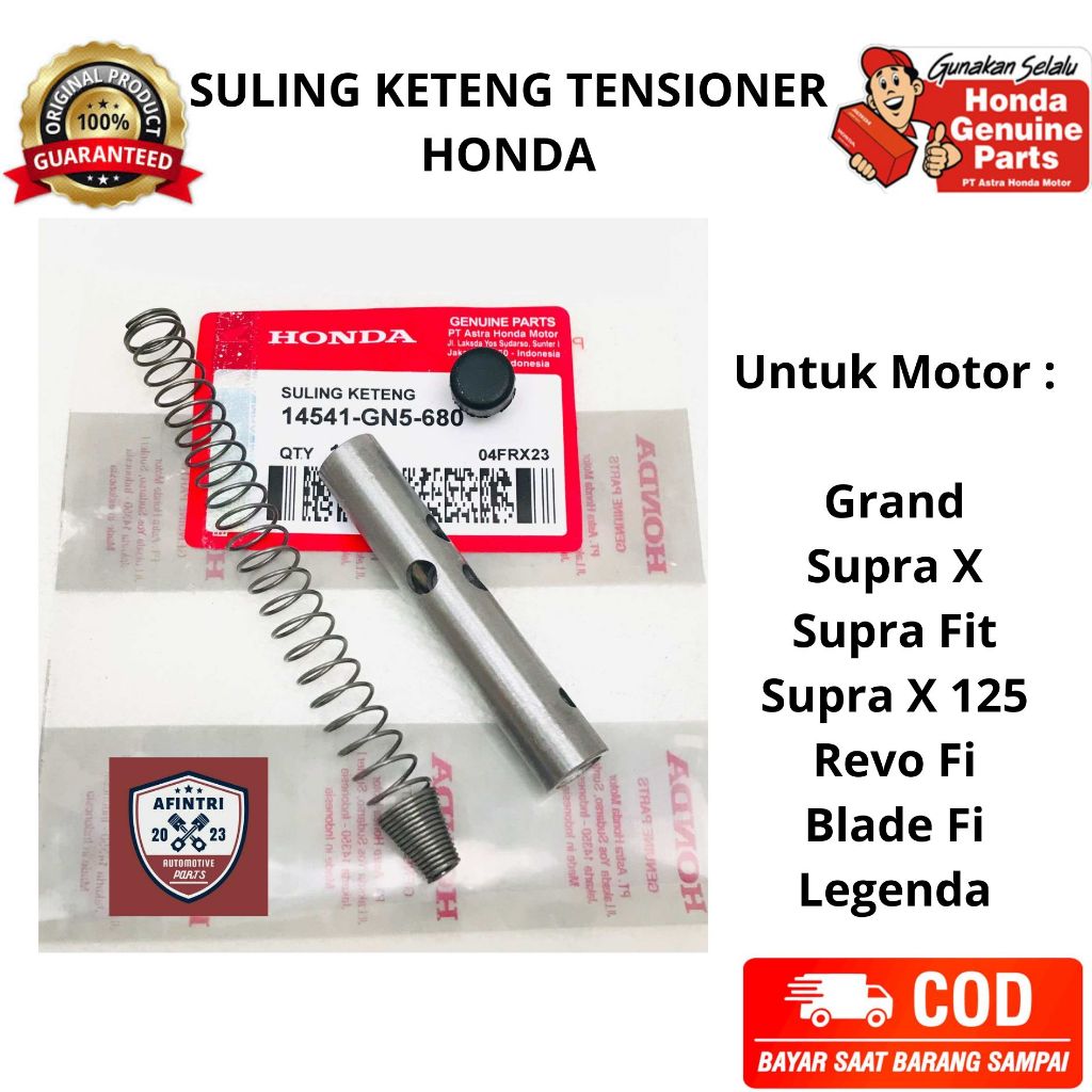 Original AHM Suling Keteng Tensioner Honda Grand Supra X Supra Fit Supra X 125 Revo Fi Blade Fi
