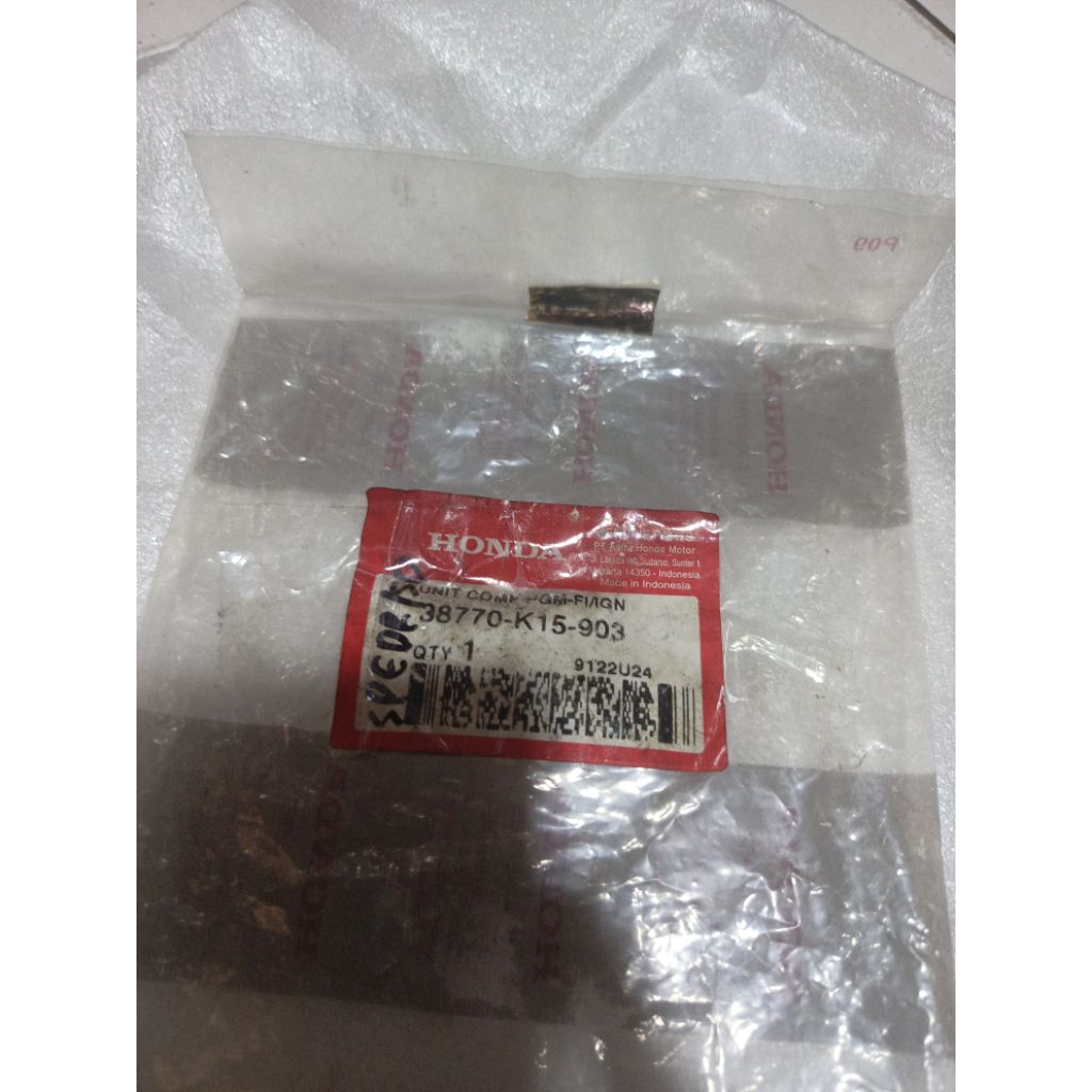 pgm fi / ecu kecil CB 150R STREET FIRE HONDA 38770-K15-903