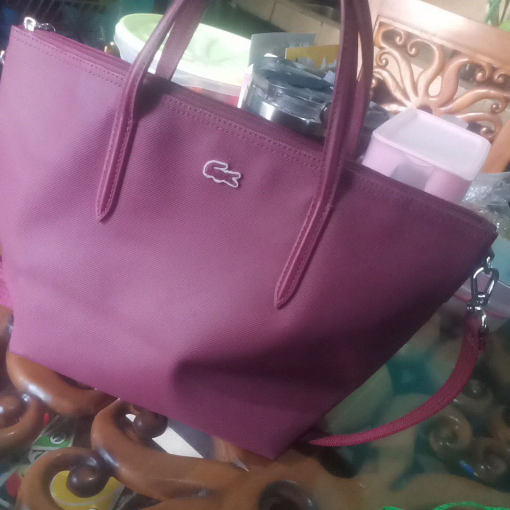 tas wanita lacoste second original