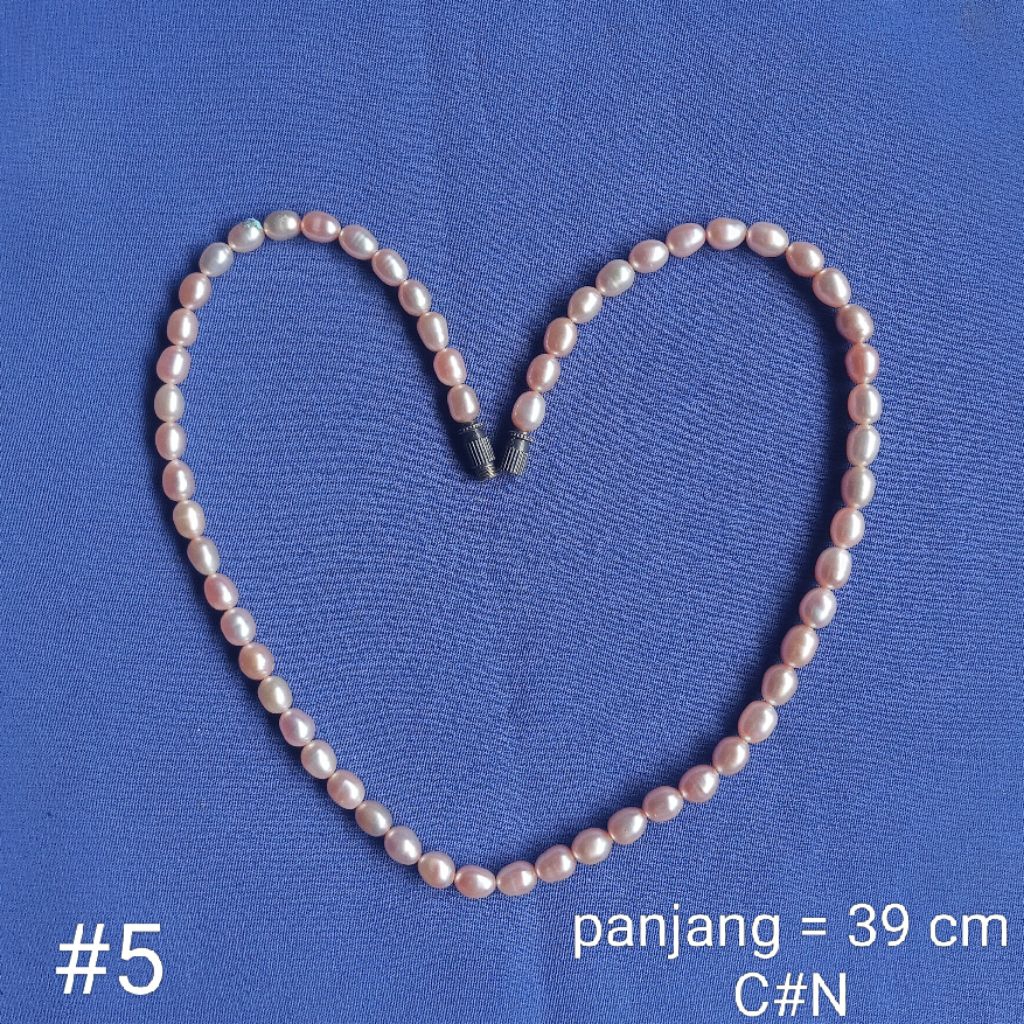 kalung natural mutiara #5