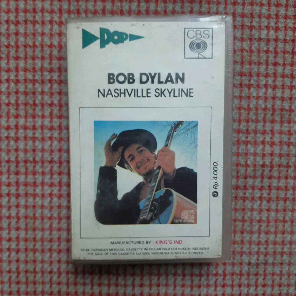 kaset pita - bob dylan - nashville skyline