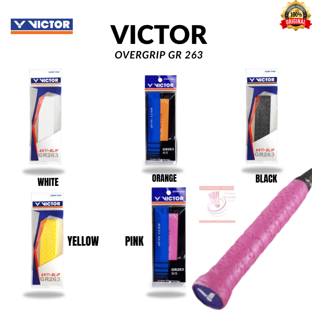 OVERGRIP BADMINTON BULUTANGKIS VICTOR GR 263 ORIGINAL